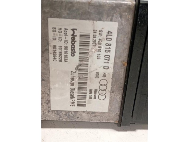 Pompa Acqua Riscaldatore Autonomo 7L0 815 857 C Audi Q7 4LB 2006