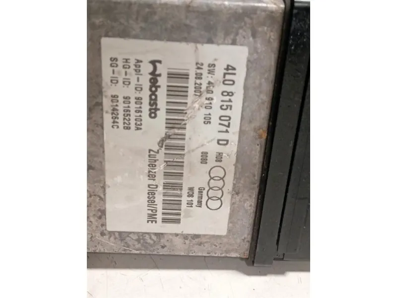 Pompa Acqua Riscaldatore Autonomo 7L0 815 857 C Audi Q7 4LB 2006