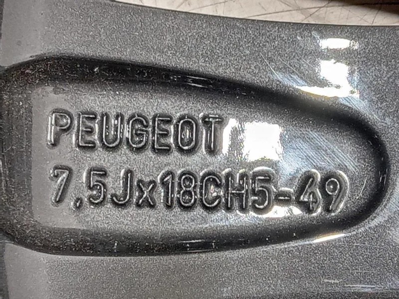 Cerchio Ruota ANT DX 9809687377 Peugeot 3008 II 2020