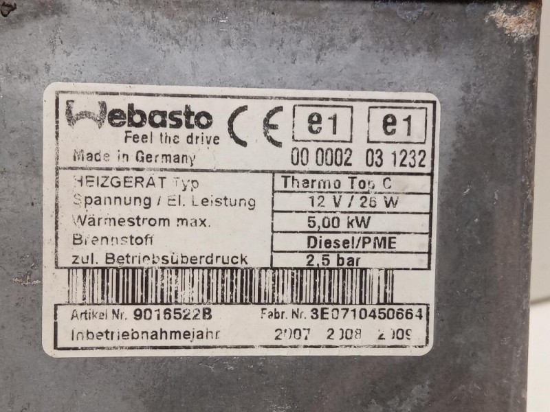 Pompa Acqua Riscaldatore Autonomo 7L0 815 857 C Audi Q7 4LB 2006