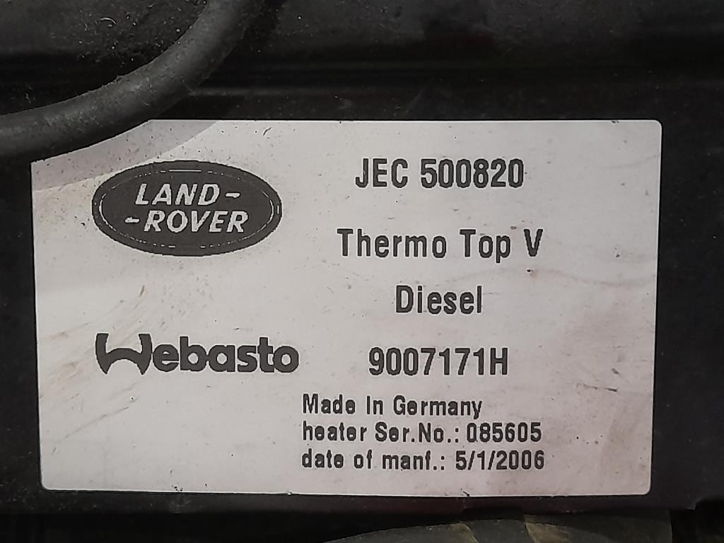 Pompa Acqua Riscaldatore Autonomo 9007171H Land Rover Discovery III 2005