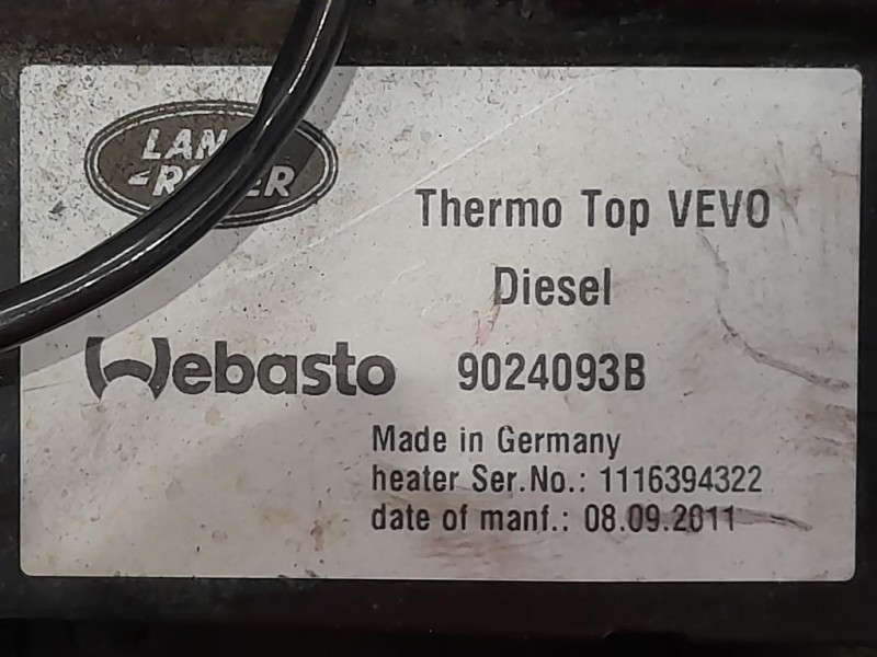 Pompa Acqua Riscaldatore Autonomo 9024093B Land Rover Discovery IV 2010