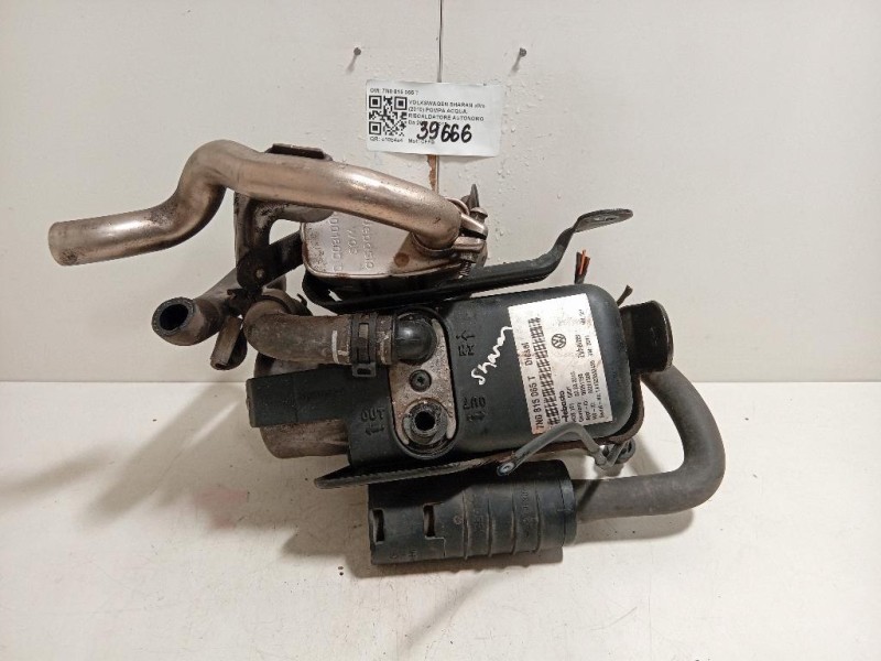 Pompa Acqua Riscaldatore Autonomo 7N0 815 065 T Volkswagen Sharan IV 2010
