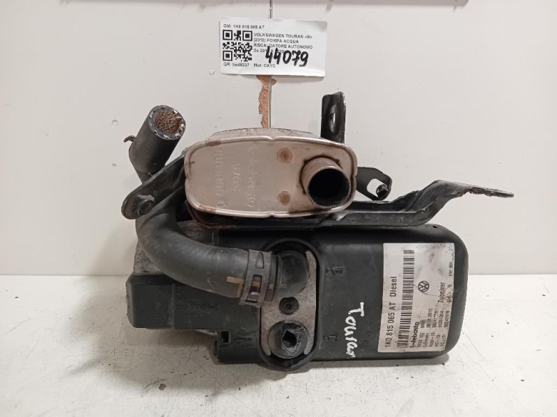 Pompa Acqua Riscaldatore Autonomo 1K0815065AT RISCALDATORE WEBASTO Volkswagen Touran III 2010