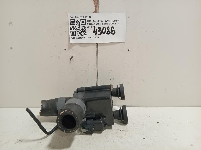 Pompa Acqua Supplementare 06H 121 601 N Audi A4 8K2 2012