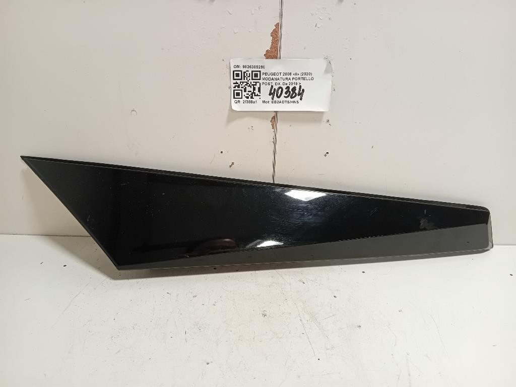 Modanatura Portello POST DX 9826305280 Peugeot 2008 II 2020