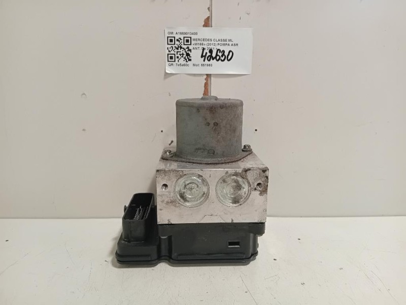 Pompa ASR ANT A1669013400 Mercedes Classe ML W166 2012