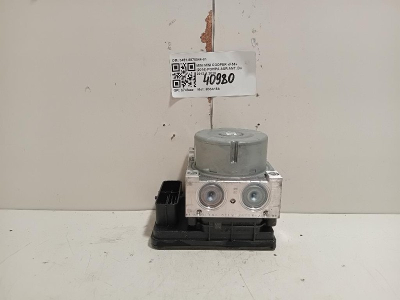 Pompa ASR ANT 3451-6878044-01 Mini MINI Cooper F56 2014