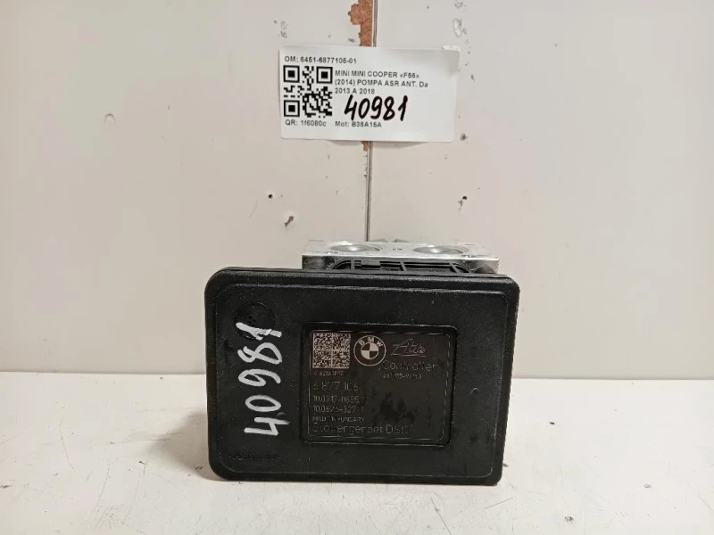 Pompa ASR ANT 6451-6877105-01 Mini MINI Cooper F56 2014