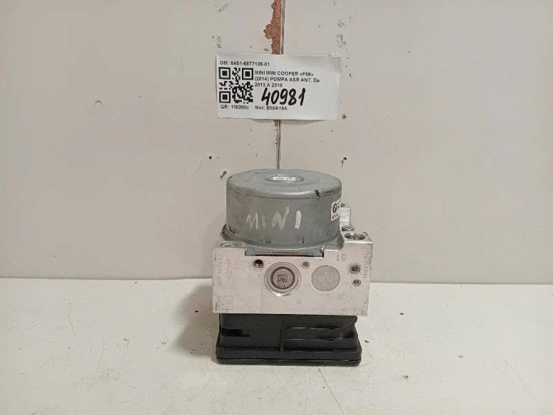 Pompa ASR ANT 6451-6877105-01 Mini MINI Cooper F56 2014