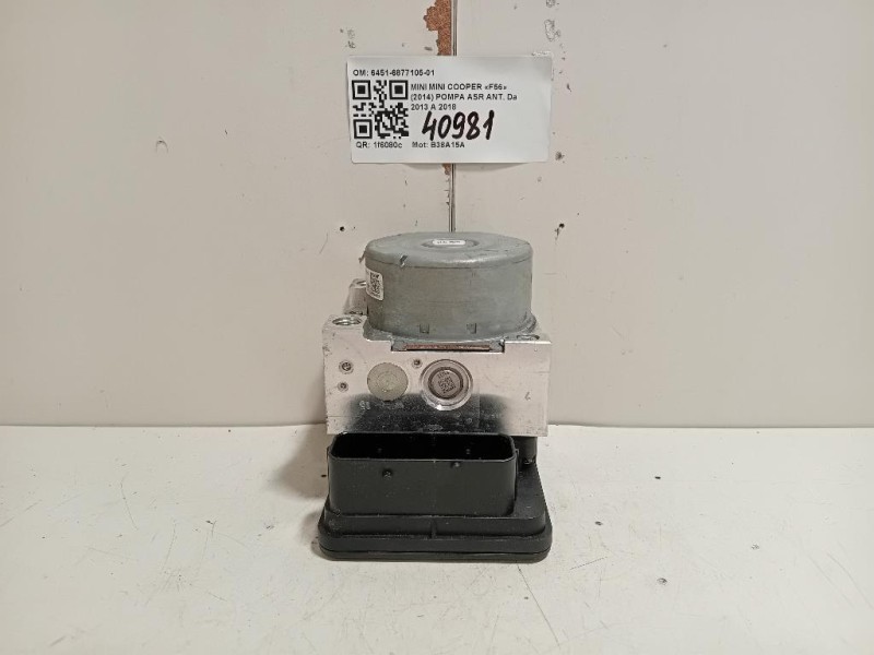 Pompa ASR ANT 6451-6877105-01 Mini MINI Cooper F56 2014