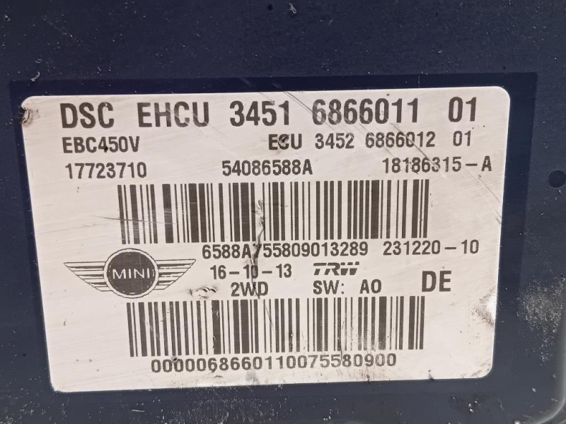 Pompa ASR ANT 54086588A Mini MINI Cooper R56 2007