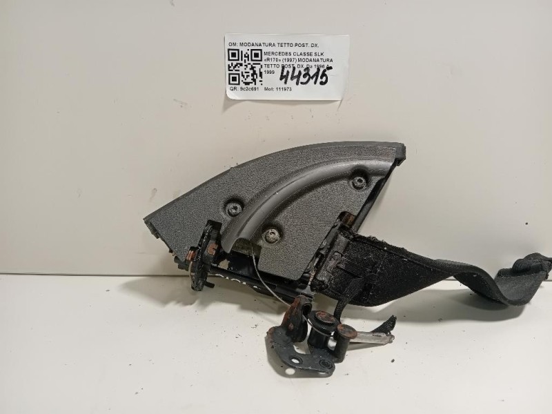 Modanatura Tetto POST DX MODANATURA TETTO POST DX Mercedes Classe SLK R170 1997