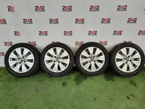 Cerchio Ruota ANT SX 19555 R16 9681810880 KIT 4 PZ Citroen C3 Picasso 2013