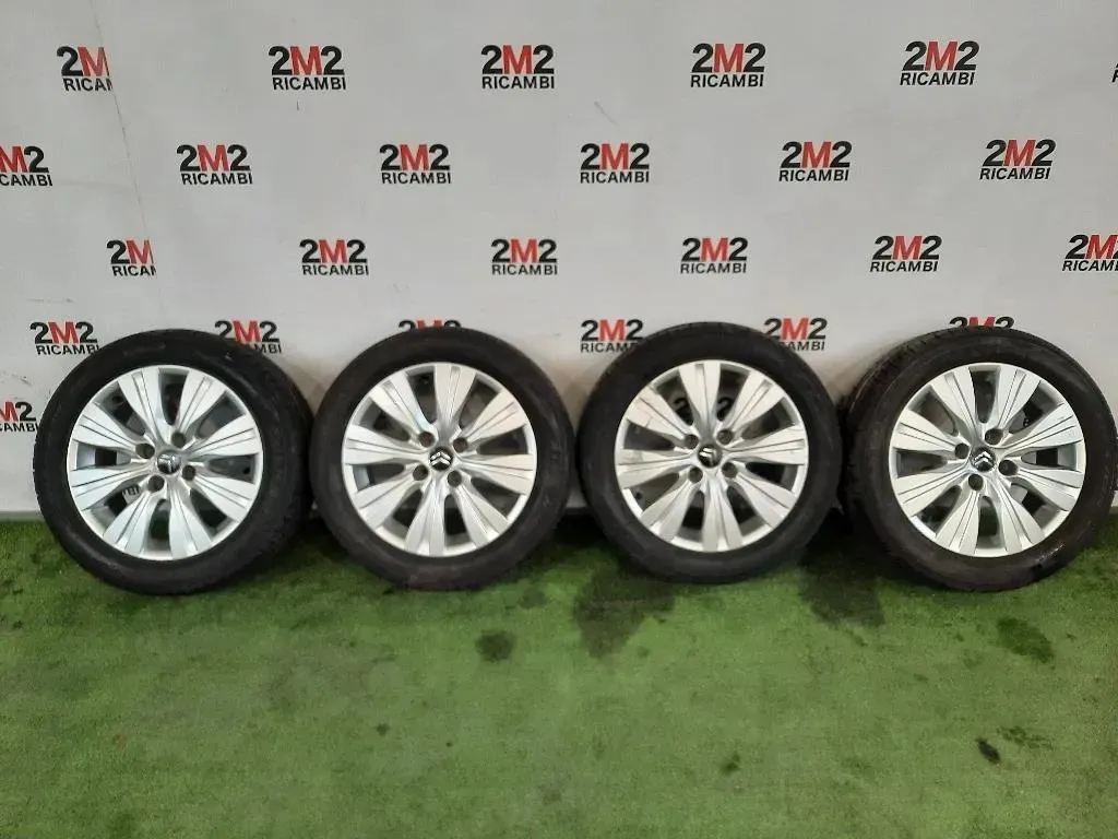 Cerchio Ruota ANT SX 19555 R16 9681810880 KIT 4 PZ Citroen C3 Picasso 2013