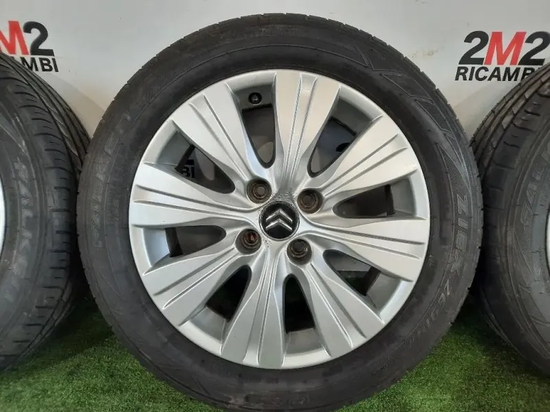 Cerchio Ruota ANT SX 19555 R16 9681810880 KIT 4 PZ Citroen C3 Picasso 2013