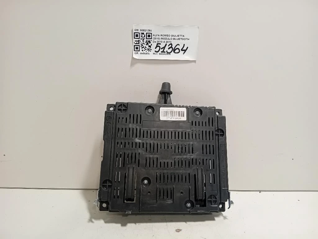 Modulo Bluetooth 50521292 Alfa Romeo Giulietta 2010