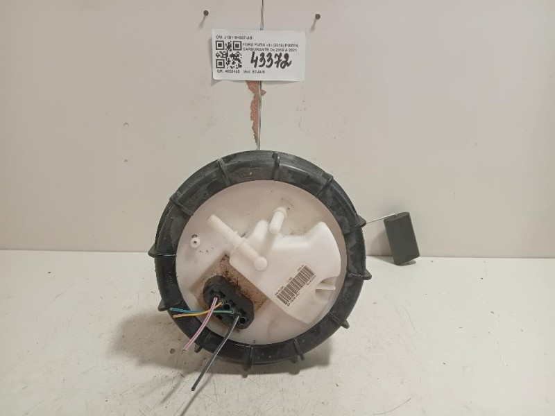Pompa Carburante J1B1-9H307-AB Ford PUMA II 2019