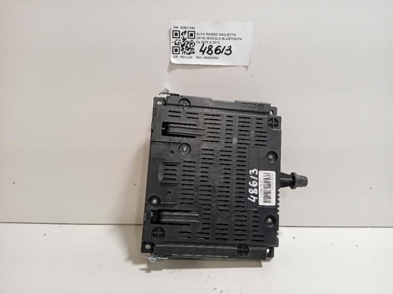 Modulo Bluetooth 50521292 Alfa Romeo Giulietta 2010