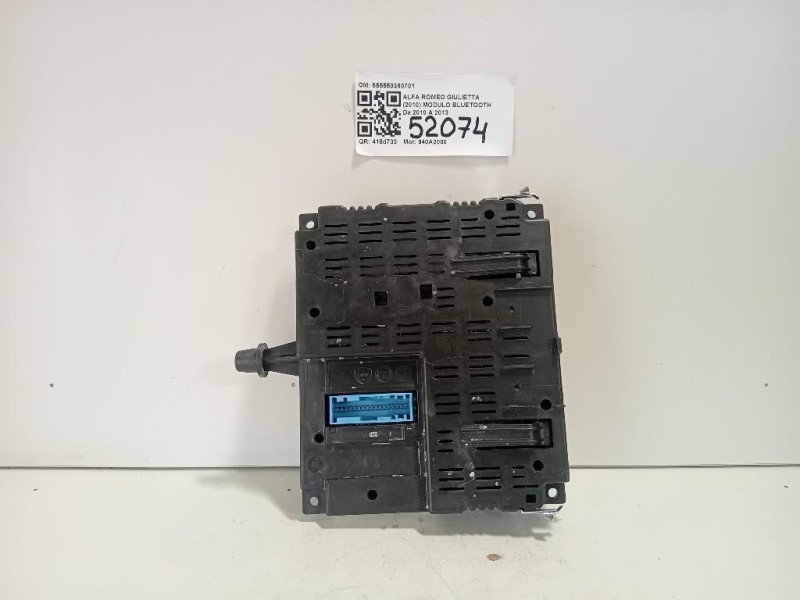 Modulo Bluetooth 555550380701 Alfa Romeo Giulietta 2010