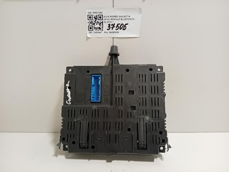 Modulo Bluetooth 50521292 Alfa Romeo Giulietta 2013