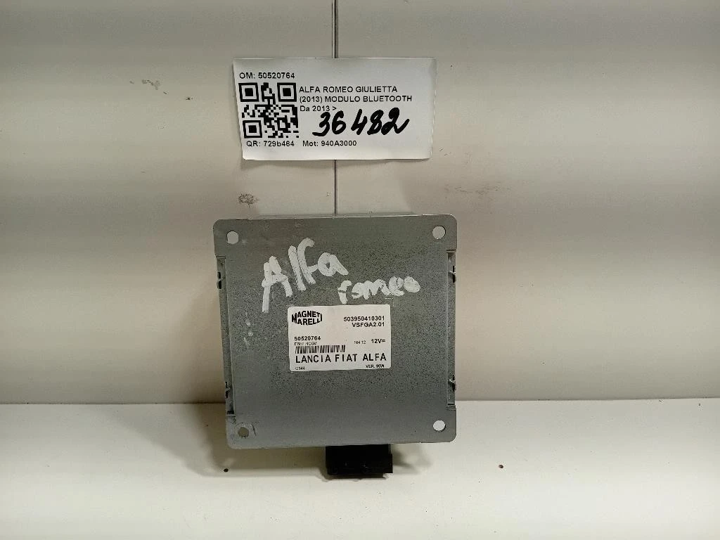 Modulo Bluetooth 50520764 Alfa Romeo Giulietta 2013