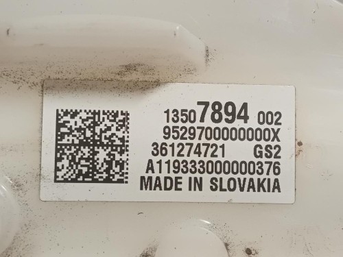 Pompa Carburante 13507894 Opel Astra K 2016