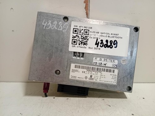 Modulo Bluetooth 4F1 862 335 Audi A6 4a5c8 Avant 2018