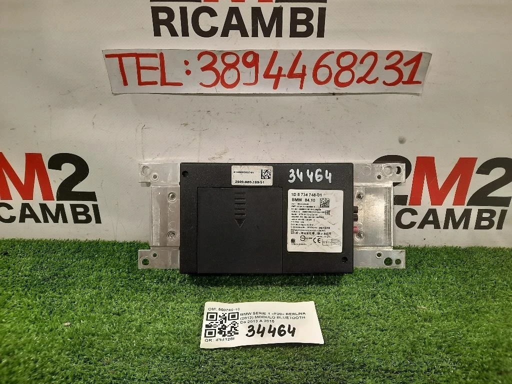 Modulo Bluetooth 550760-10 Bmw Serie 1 F20 Berlina 2012