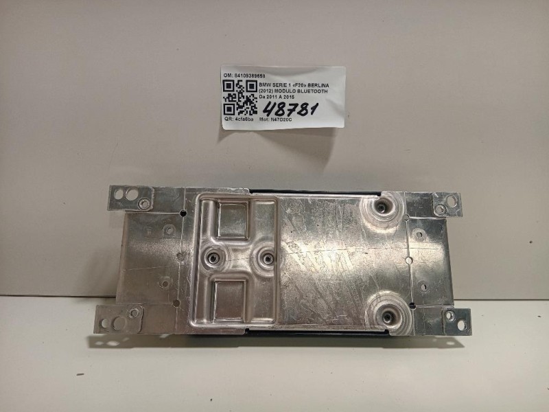 Modulo Bluetooth 84109389658 Bmw Serie 1 F20 Berlina 2012