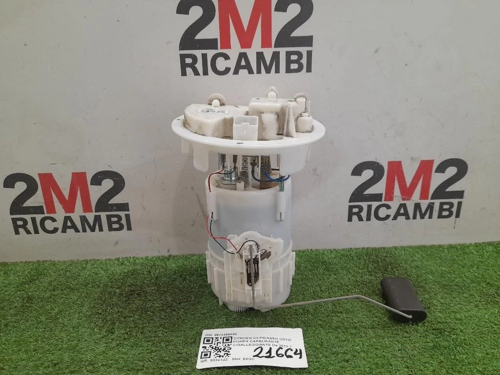 Pompa Carburante Cgalleggiante 9674466680 Citroen C3 Picasso 2013