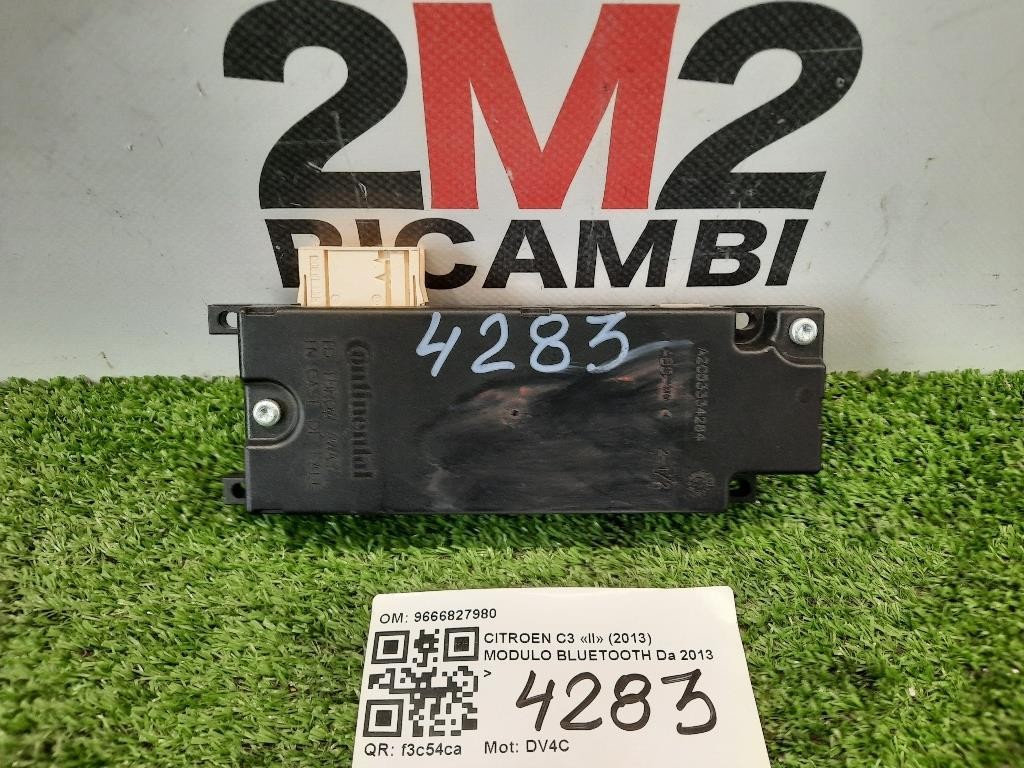 Modulo Bluetooth 9666827980 Citroen C3 II 2013