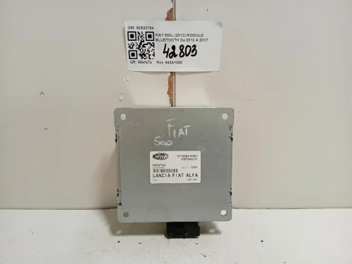 Modulo Bluetooth 50520764 Fiat 500L 2013