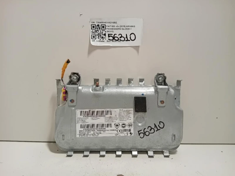 Air-bag Passeggero 735485040 Fiat 500 II 2015