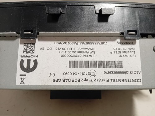 Display Multimediale 07357358580 Fiat 500 II 2015