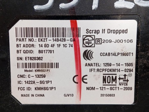 Cerchio Ruota ANT SX 1 PZ 21555 R18 N46801 Nissan Qashqai II 2014
