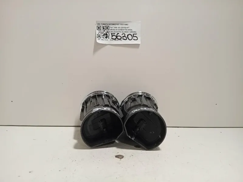 KIT Griglie Condotto ARIA Cruscotto 735627419735627431 Fiat 500 II 2015