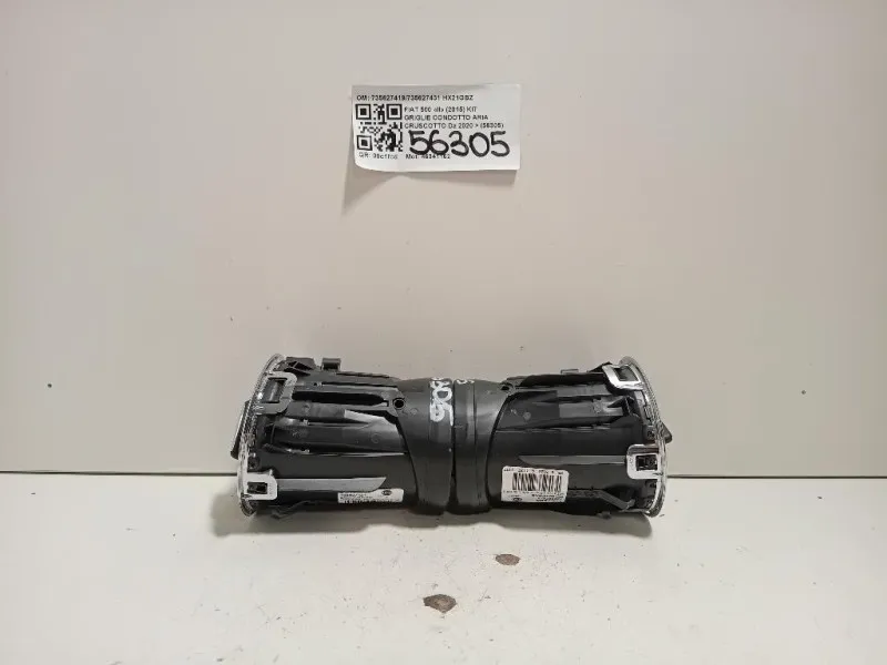 KIT Griglie Condotto ARIA Cruscotto 735627419735627431 Fiat 500 II 2015