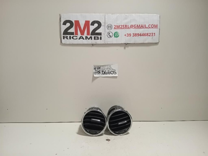 KIT Griglie Condotto ARIA Cruscotto 735627419735627431 Fiat 500 II 2015