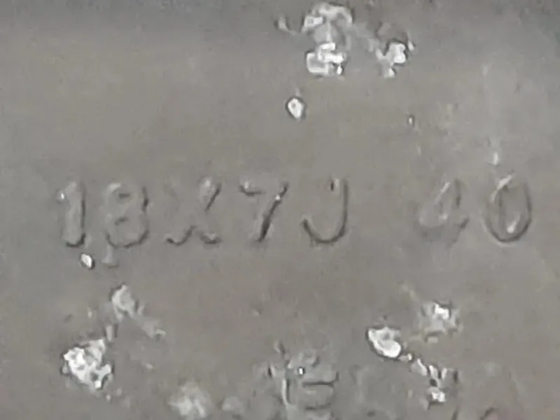 Cerchio Ruota ANT SX 1 PZ 21555 R18 N46801 Nissan Qashqai II 2014