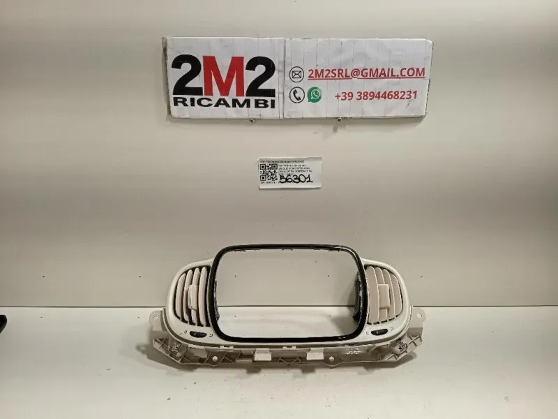 KIT Griglie Condotto ARIA Cruscotto Centrale 735735284735735287 Fiat 500 II 2015