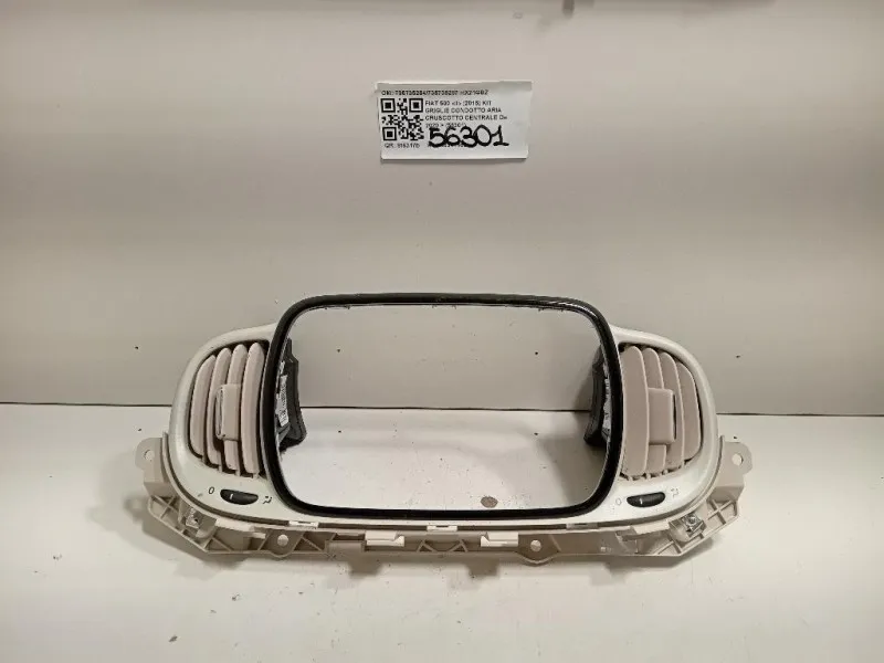 KIT Griglie Condotto ARIA Cruscotto Centrale 735735284735735287 Fiat 500 II 2015