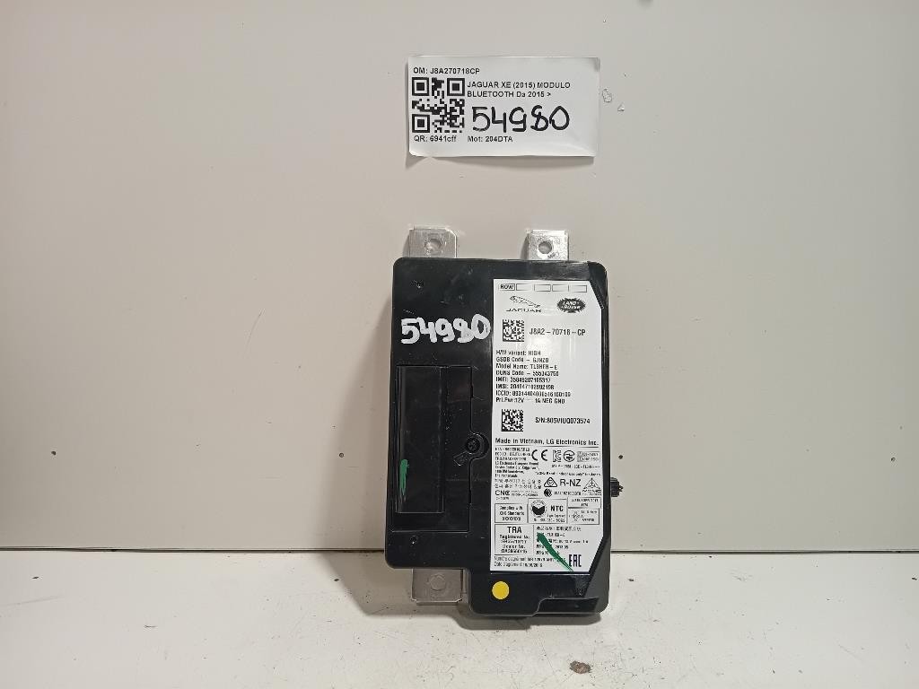 Modulo Bluetooth J8A270718CP Jaguar XE 2015