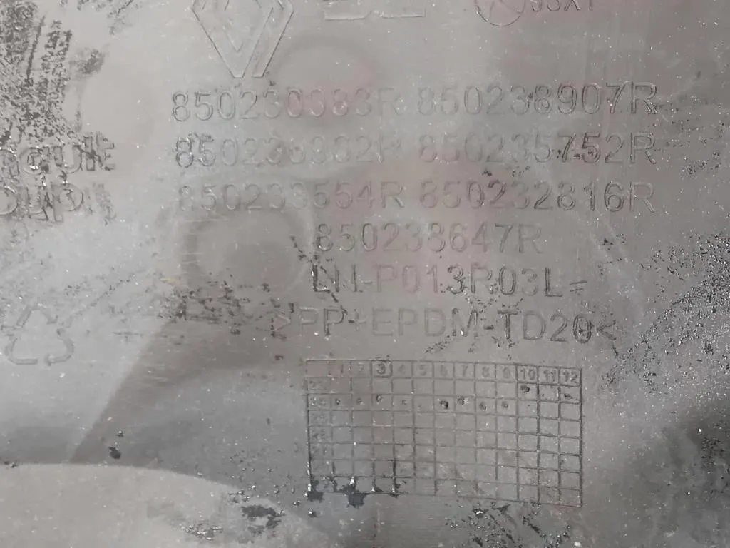 Paraurti POST 850230083 Dacia Spring 2020