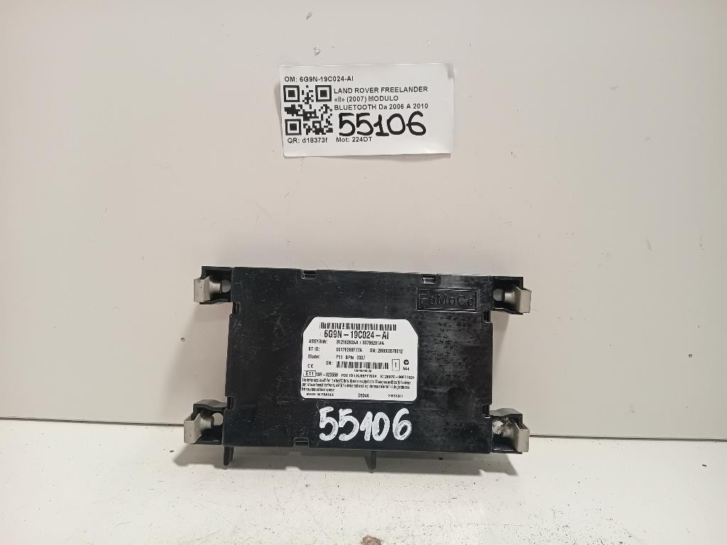 Modulo Bluetooth 6G9N-19C024-AI Land Rover Freelander II 2007