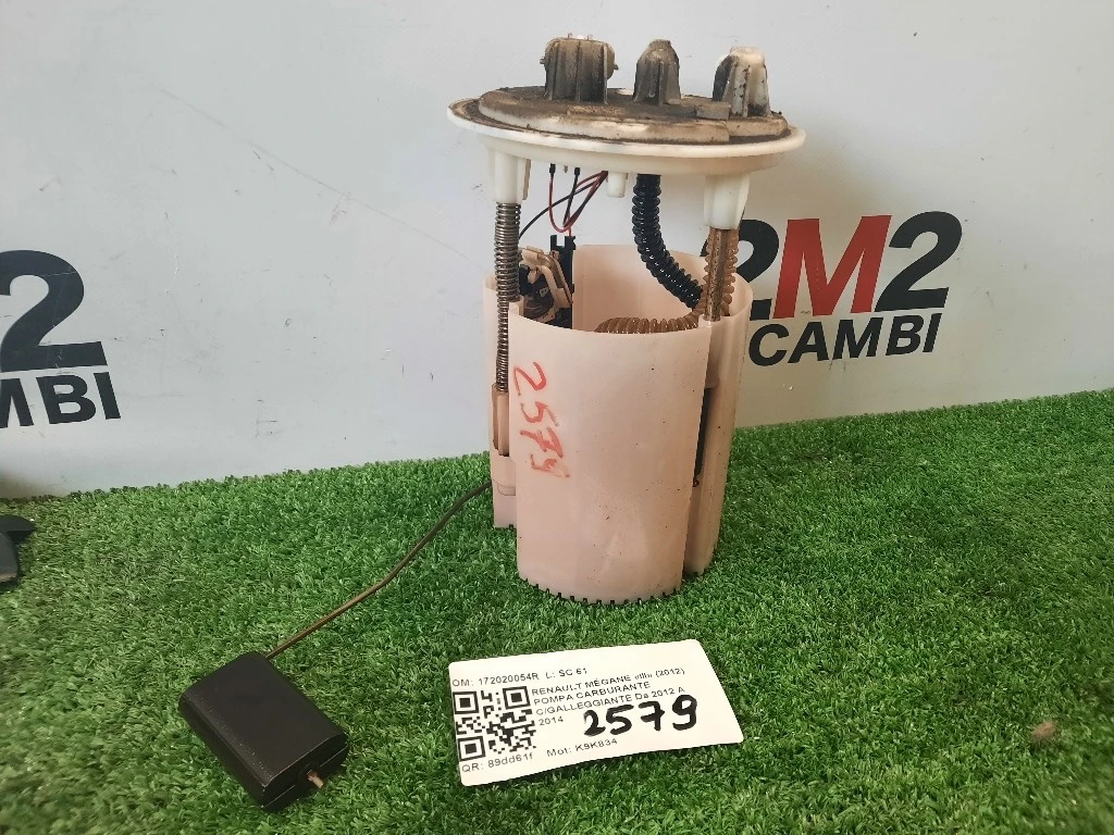 Pompa Carburante Cgalleggiante 172020054R Renault Mégane III 2012