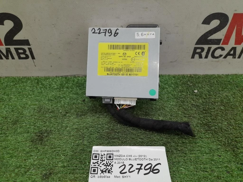 Modulo Bluetooth GHP966DH0D Mazda CX5 I 2012