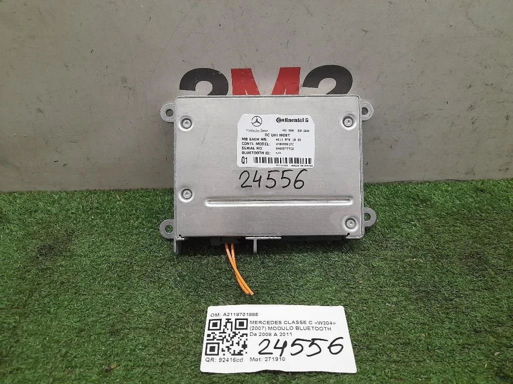 Modulo Bluetooth A2118701885 Mercedes Classe C W204 2007