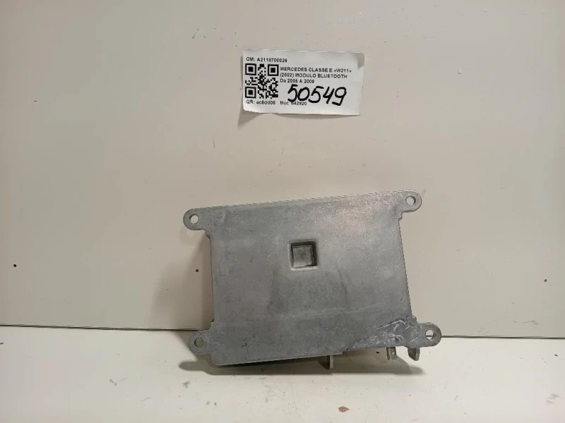 Modulo Bluetooth A2118700026 Mercedes Classe E W211 2002