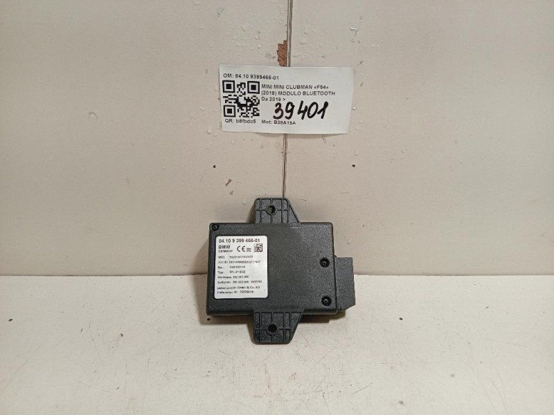 Modulo Bluetooth 8410 9399466-01 Mini MINI Clubman F54 2019